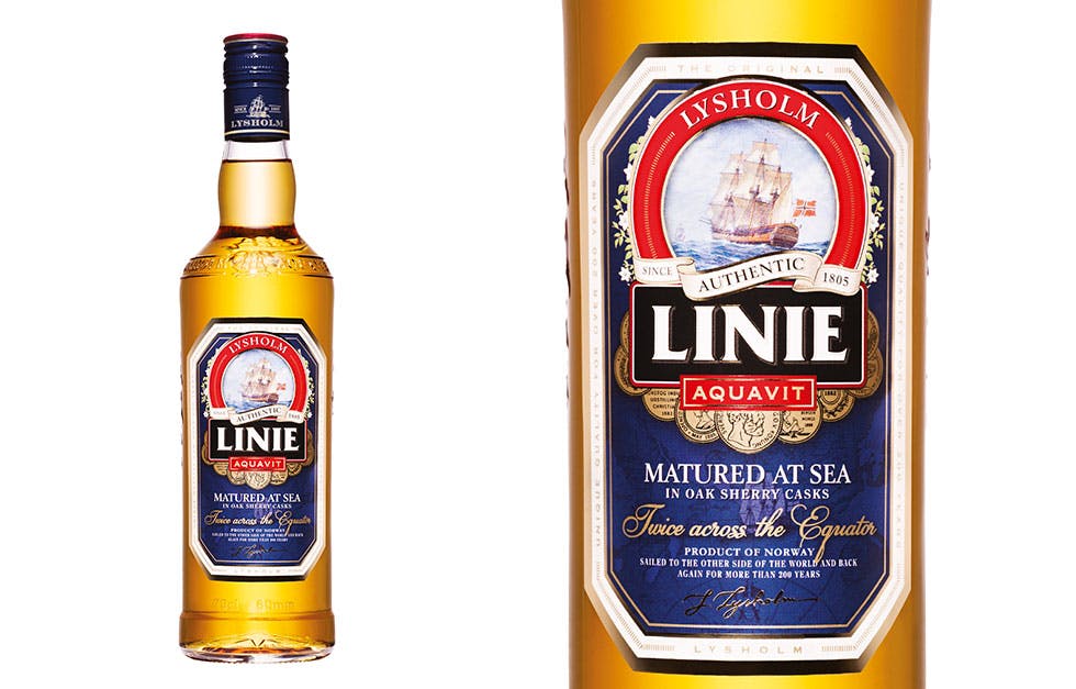 Juleakevitt til røkelaks Juleakevitt, Lysholm Linie